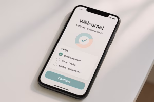 Designing Onboarding Flows to Overcome Status Quo Bias